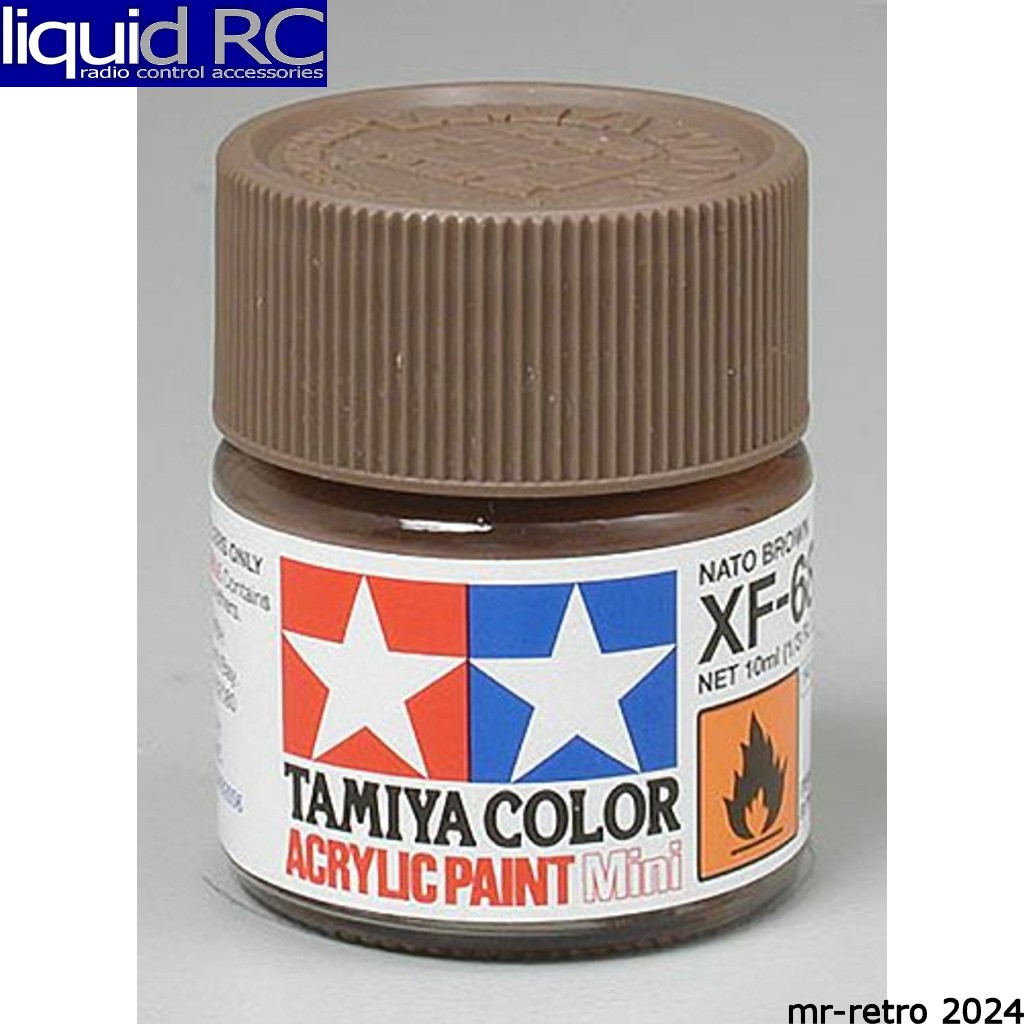 Tamiya USA TAM81768 Acrylic Mini XF68 NATO Brown