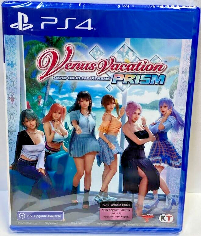 Venus Vacation Prism: Dead or Alive Xtreme PS4 Brand New Game (2025 Adventure)