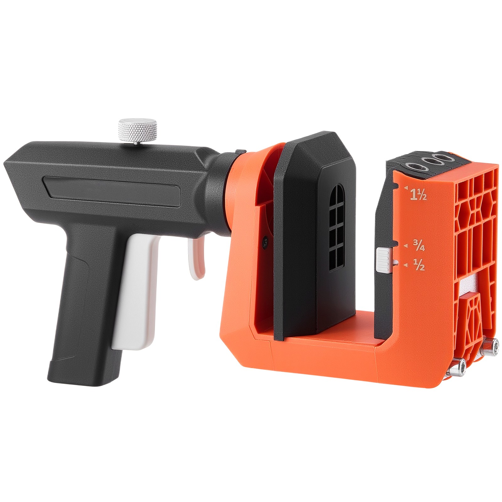 Uimoso Pocket Hole Jig Kit with Adjustable 360° Rotating Handle System