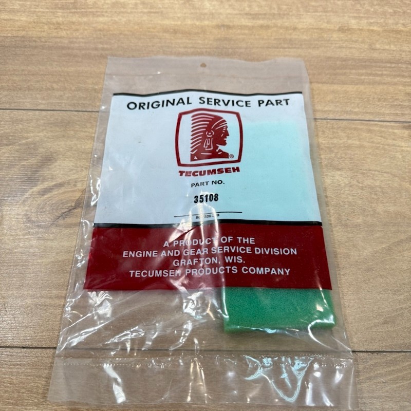 New TECUMSEH OEM NOS AIR FILTER CLEANER / 35108