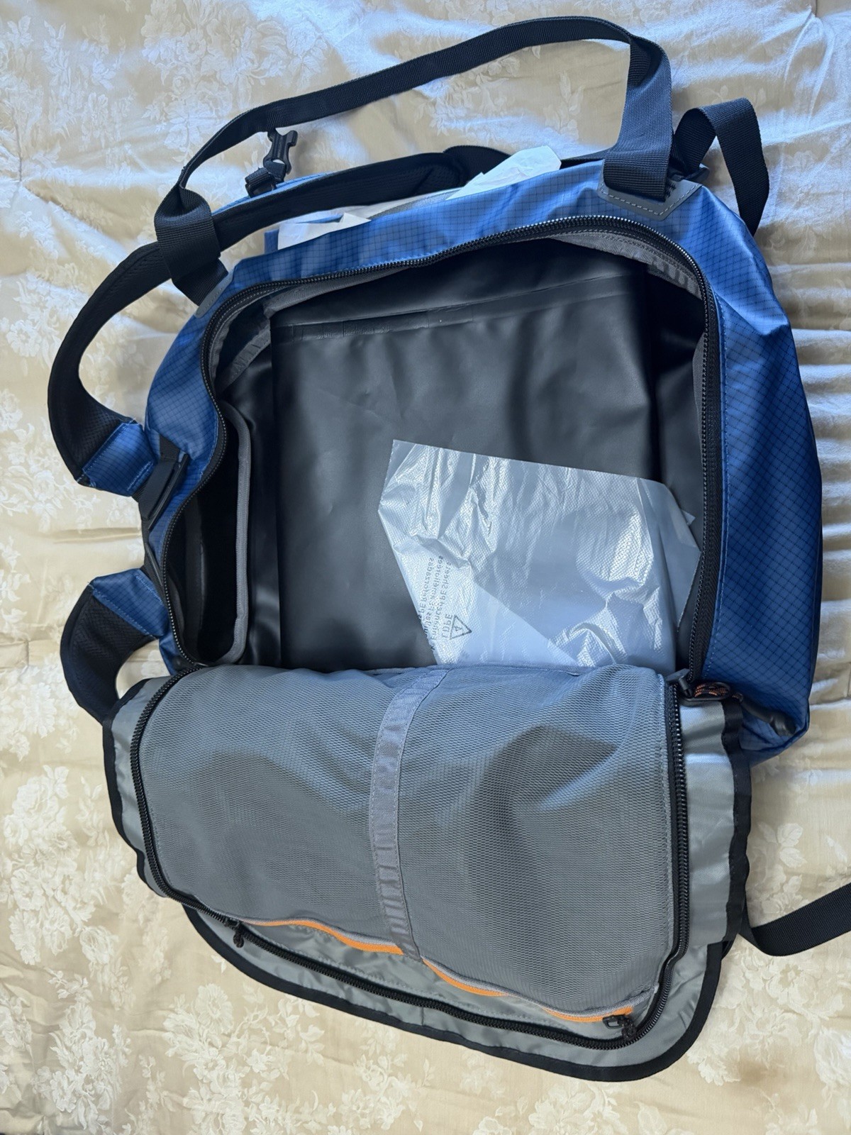 SITKA Drifter Duffle 50L Backpack Blue/Black