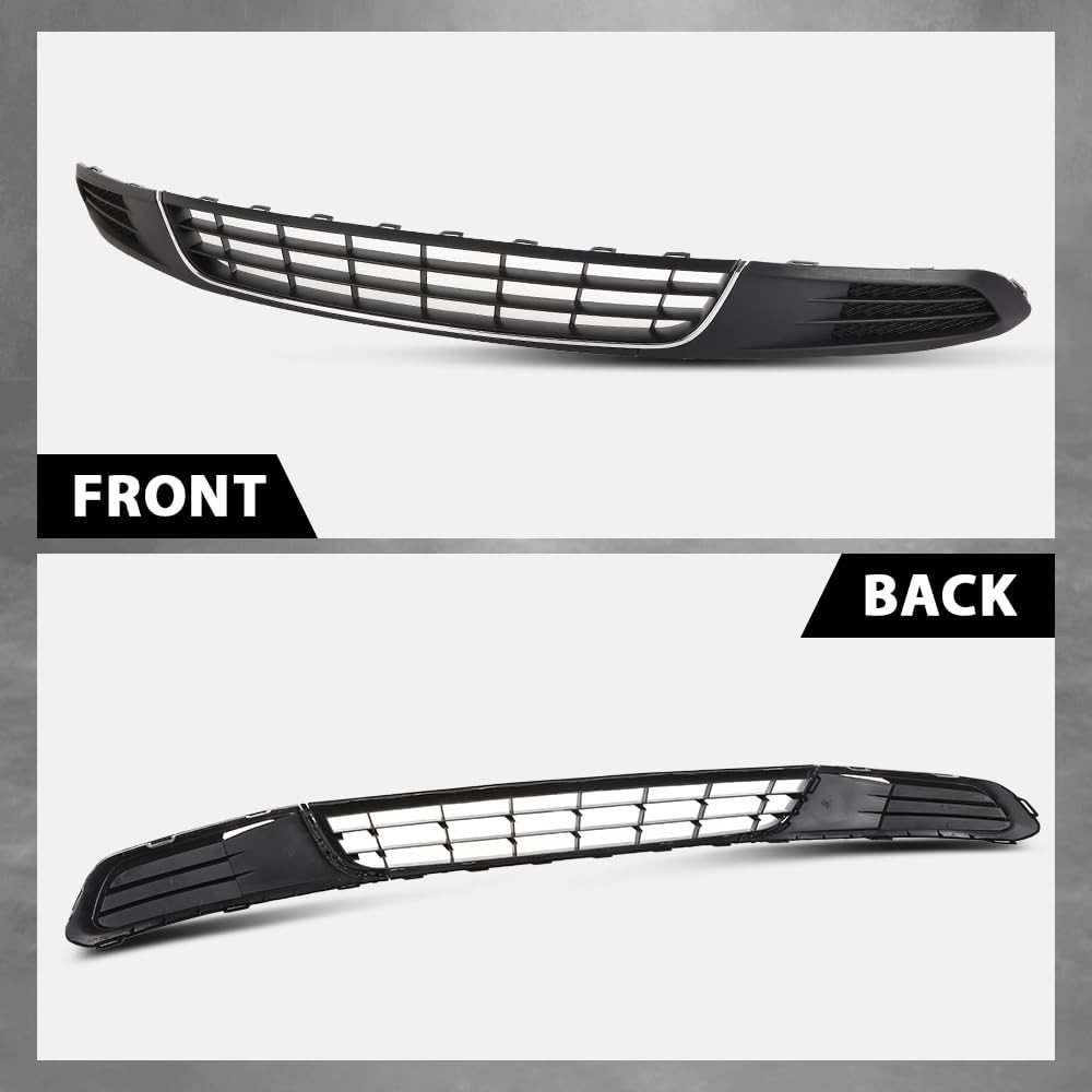Front Bumper Lower Grille Fog Light Bezel for Volkswagen Jetta Sedan 2011-2014