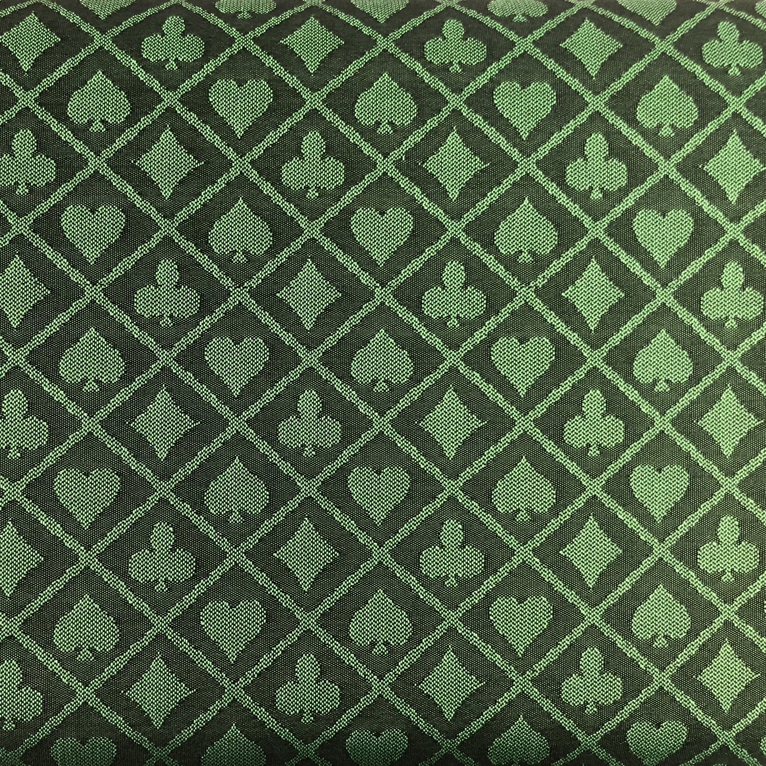 Speed Cloth Poker Table Fabric - 108X60 Inch Section of Suited Casino Card Ga...