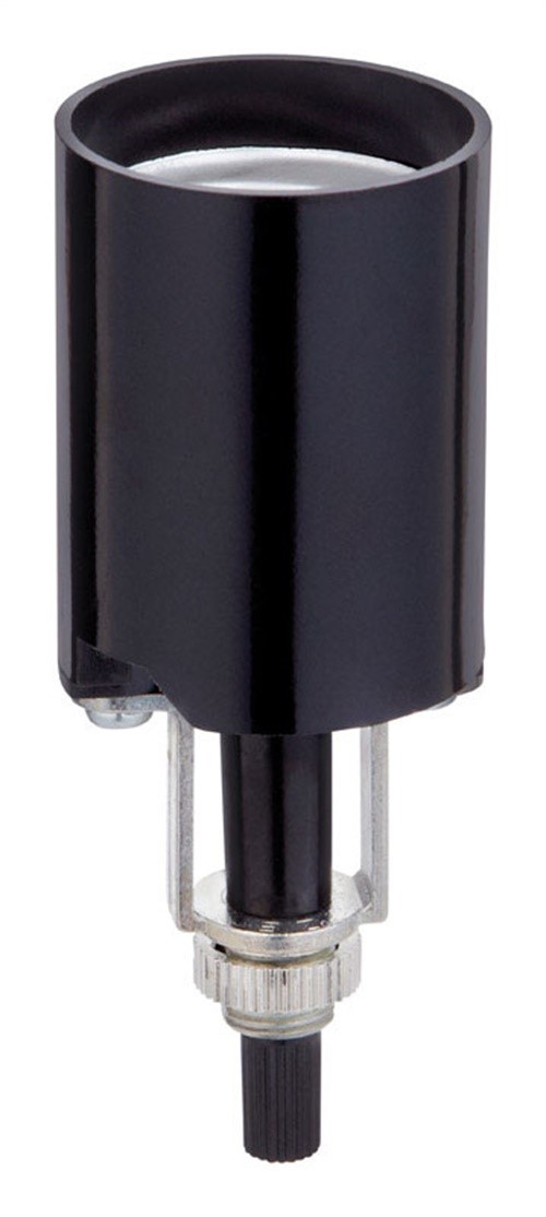 Jandorf 60536 250V 660W Medium E26 Base On/Off Bottom Turn Knob Lamp Socket
