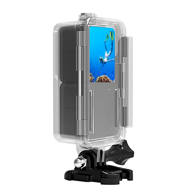 Underwater 60M Protective Waterproof Diving Shell Case for DJI Action 2 Camera c