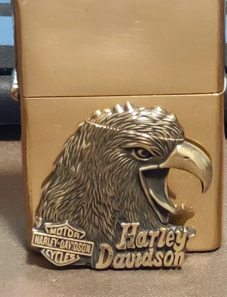 1 piece Brass Harley Young Eagle Statue DIY sticker suitable