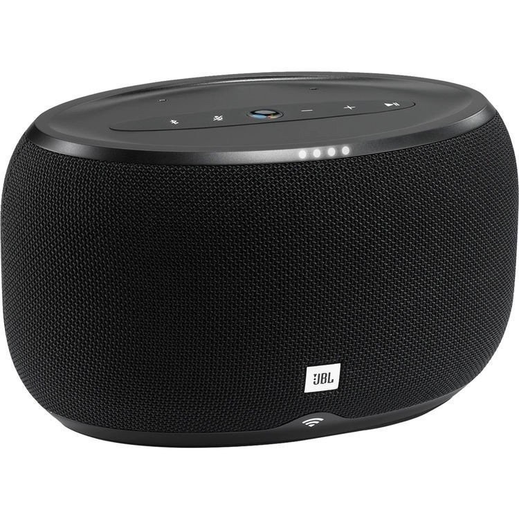 JBL - LINK 300 Wireless Speaker with Google Assistant - Black
