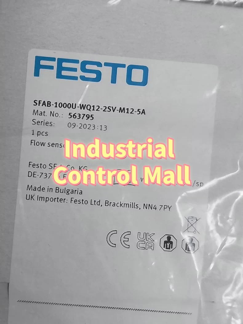 1PC New Festo SFAB-1000U-WQ12-2SV-M12-5A Flow sensor 563795 Fast Delivery