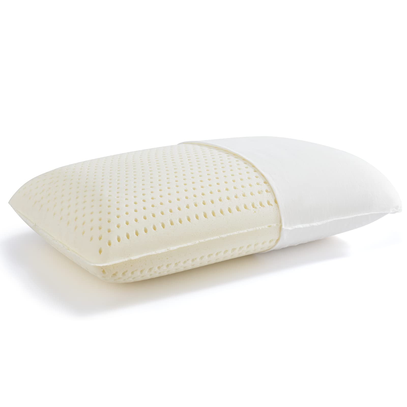 100% Natural Talalay Latex Latex Sleeping Bed Pillow – Luxury Extra Soft Pill...