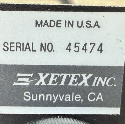 Xetex 560A Abacus Alpha Beta Radiation Sample Counter