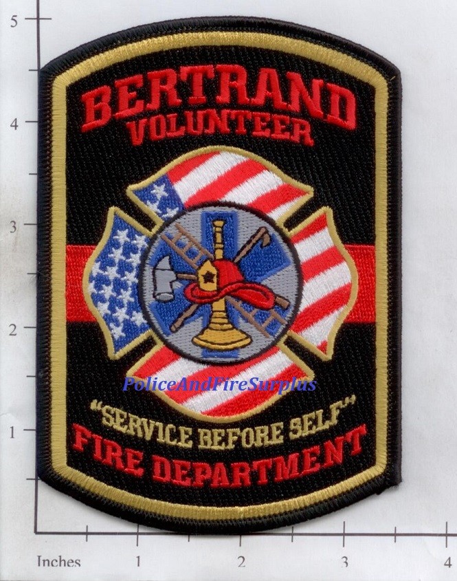 Missouri - Bertrand MO Volunteer Fire Dept Patch