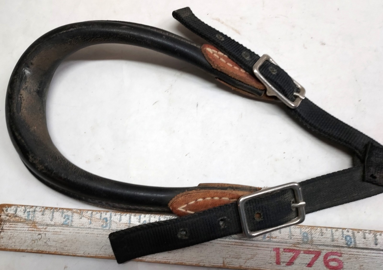 Adjustable Leather Crupper W/ Nylon Strap - 0702255