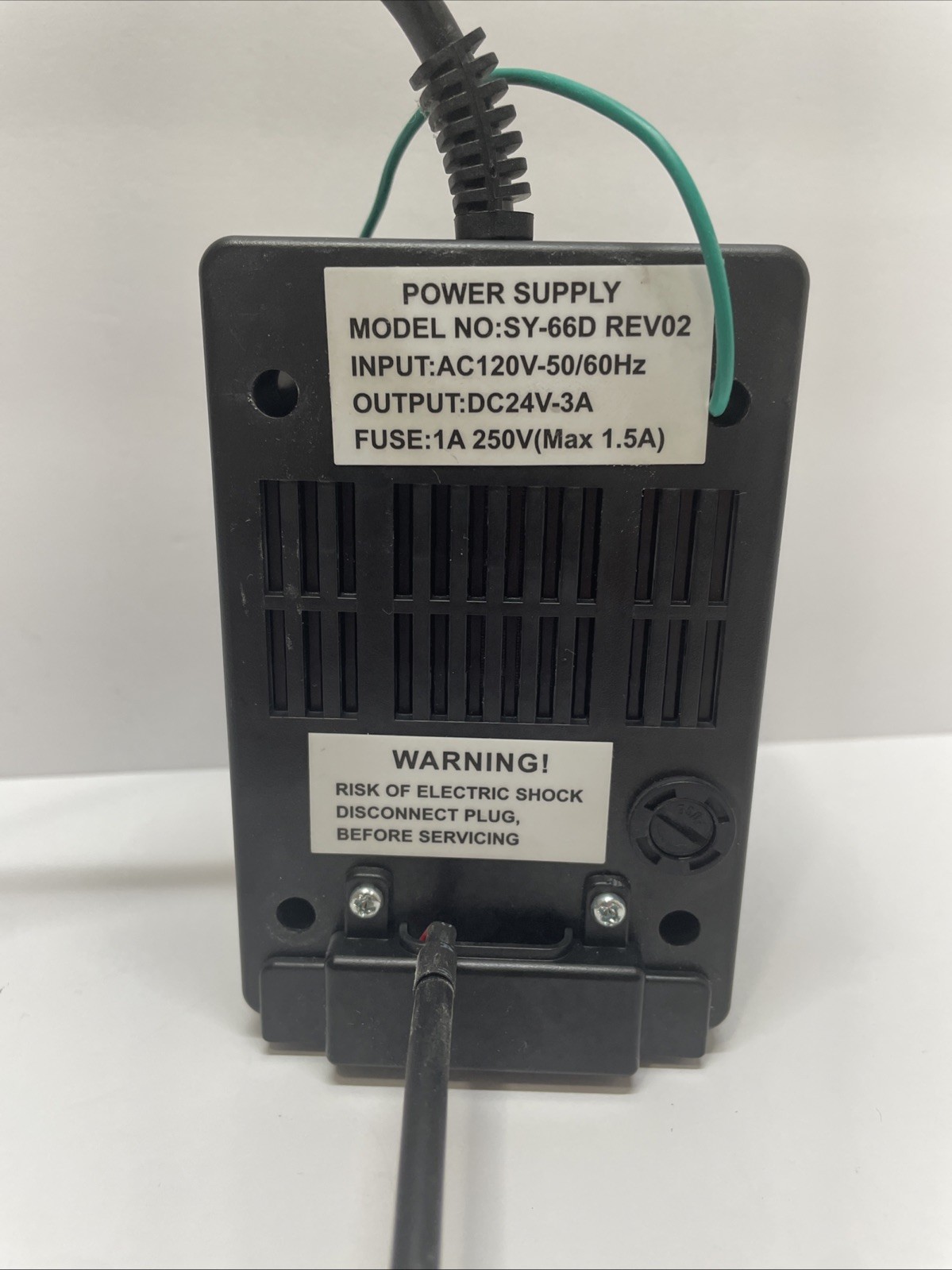 Temper-Pedic Adjustable Bed - Power Supply SY-66D Rev. 02