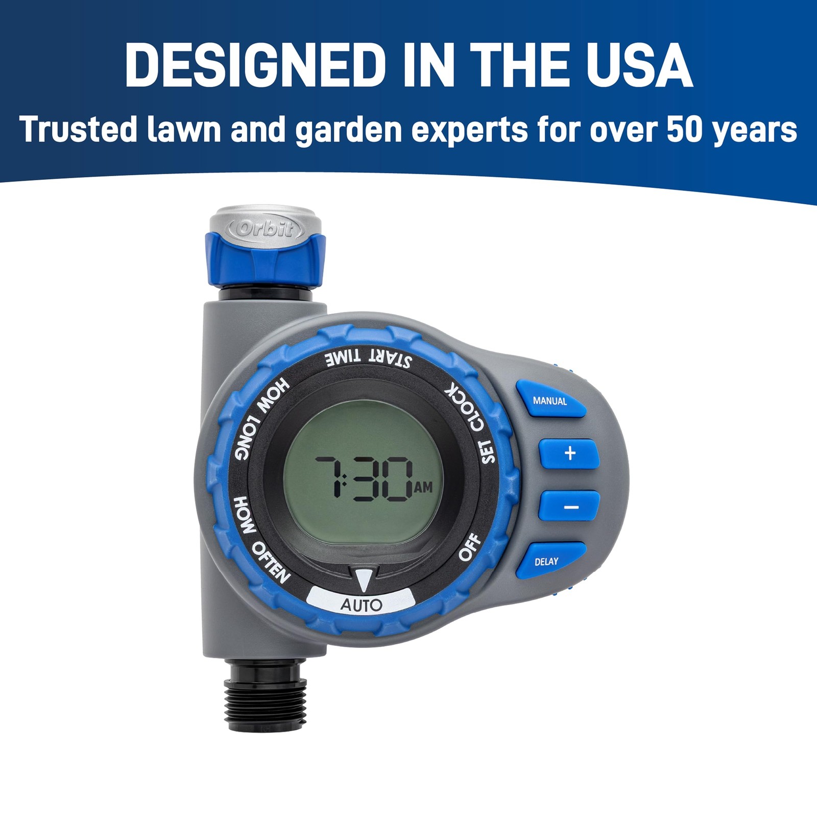 Orbit 28235 Elevated 1-Outlet Programmable Hose Faucet Timer