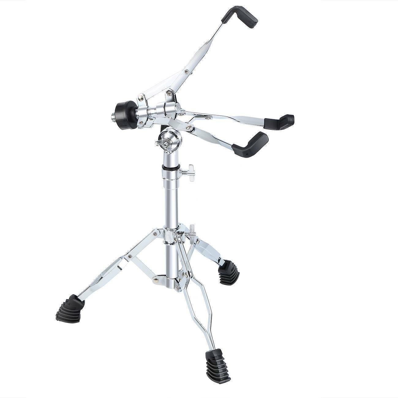 2Pack Snare Drum Stand w Sticks Holder Double Braced Tripod Stand Adjustable