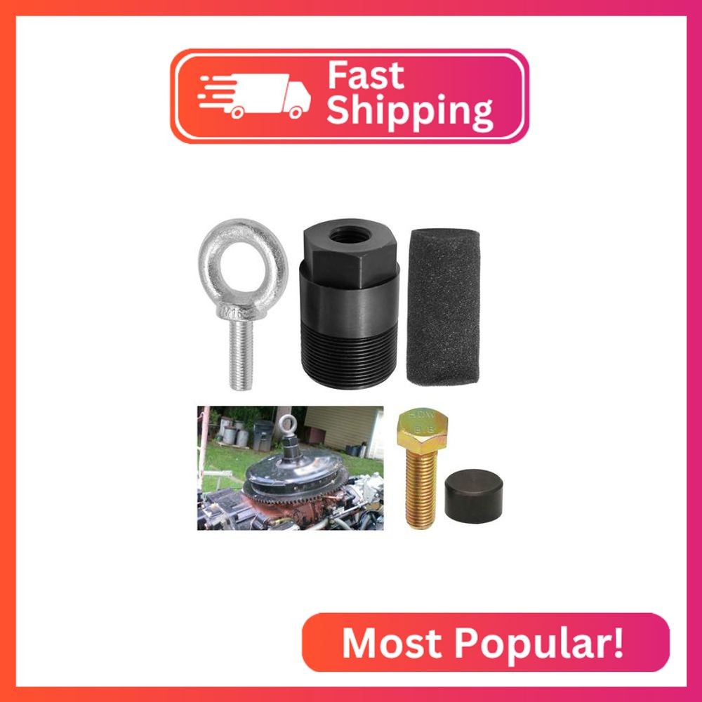 Hoypeyfiy Flywheel Puller Removal Tool 91-849154T1, Lift Ring 91-90455-1for Merc
