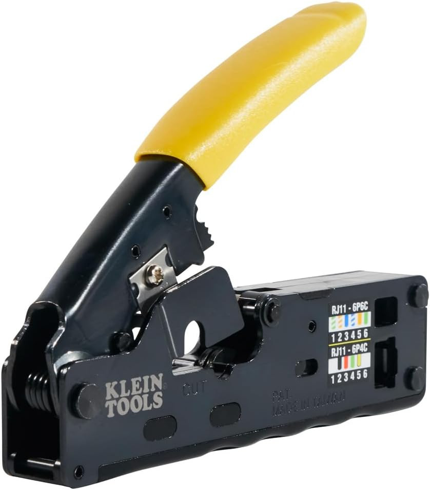 VDV226-107 Compact Ratcheting Modular Data Cable Crimper/Wire Stripper/Wire Cutt