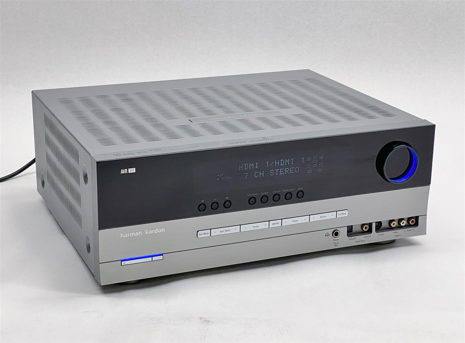 Harman Kardon AVR-347 7.1-Channel 7x55W Home Theater Surround Receiver