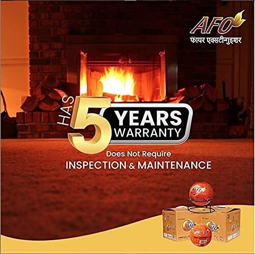 3 KG Fire Extinguisher Ball Pack of 1 Suitable for Home & Office