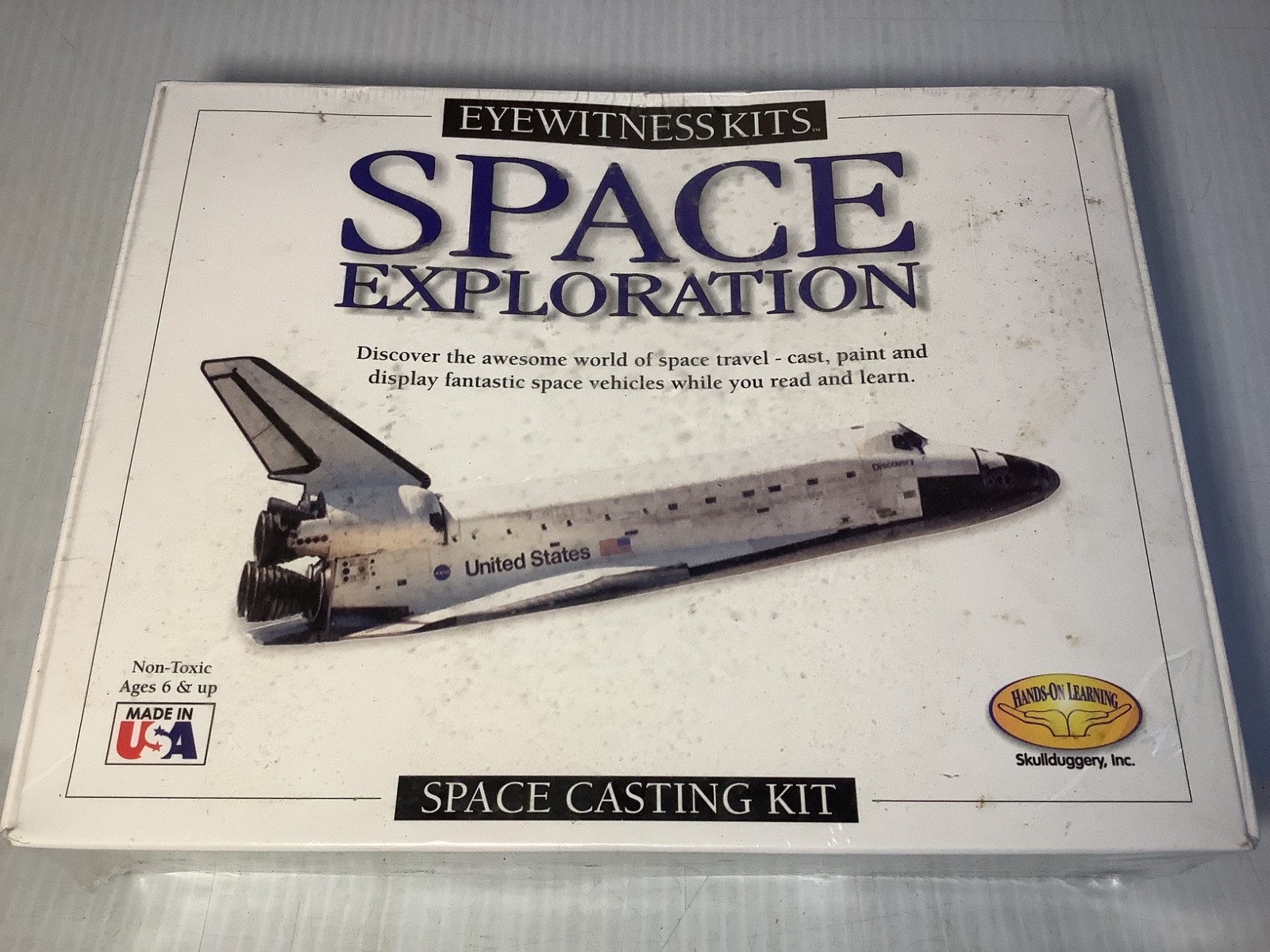 Eyewitness Kits Shuttle Apollo Model Space Exploration Casting NEW SEALED Model