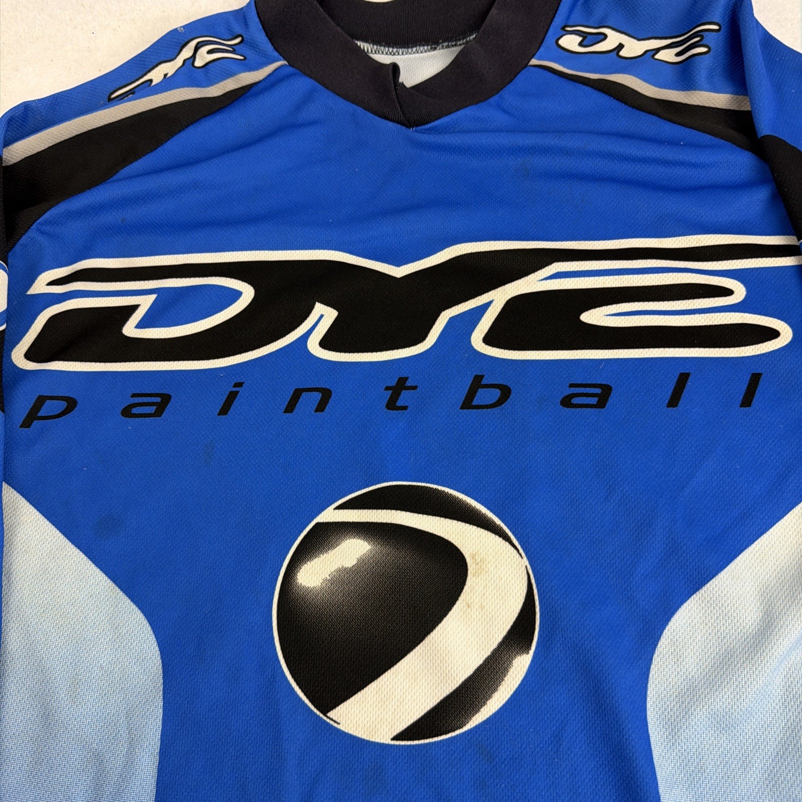 Dye Paintball Jersey Blue Size Large