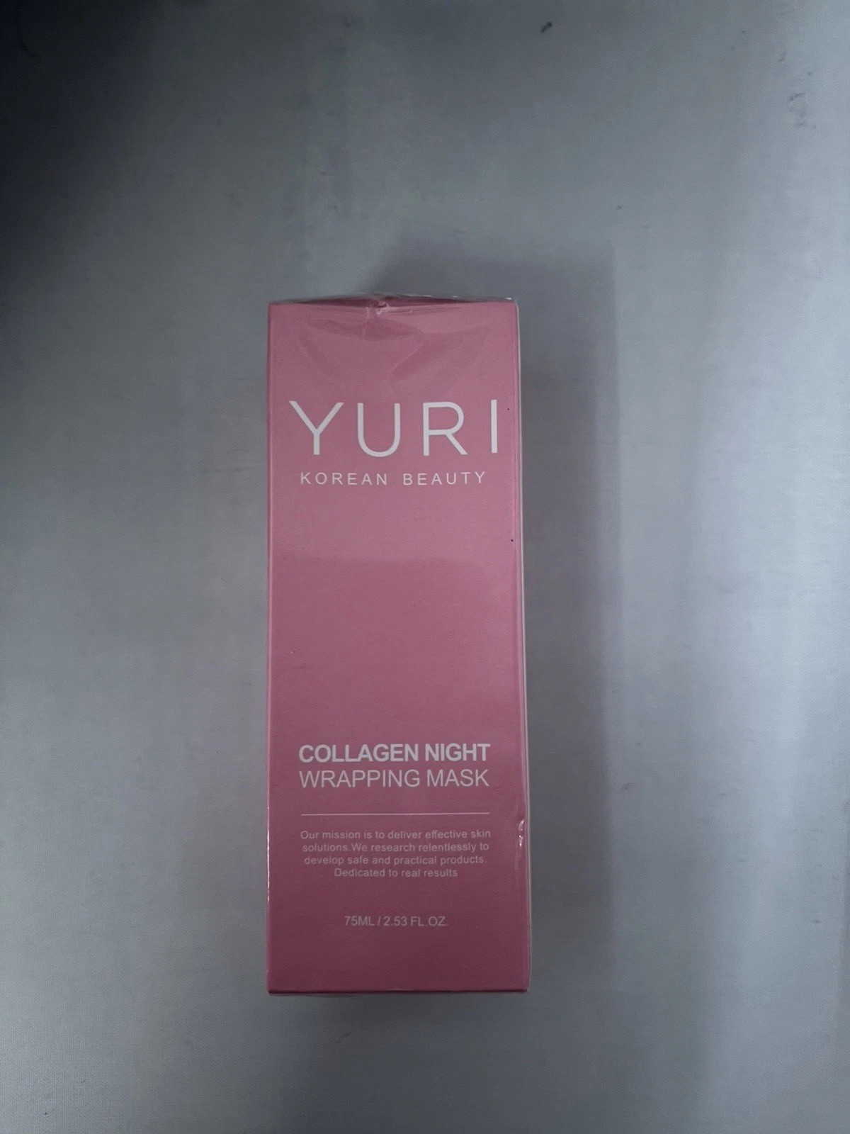 Yuri Korean Beauty Collagen Night Wrapping Mask 75ML/ 2.53 FL.OZ each