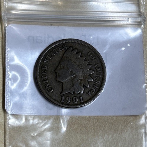 1901 1C BN Indian Cent