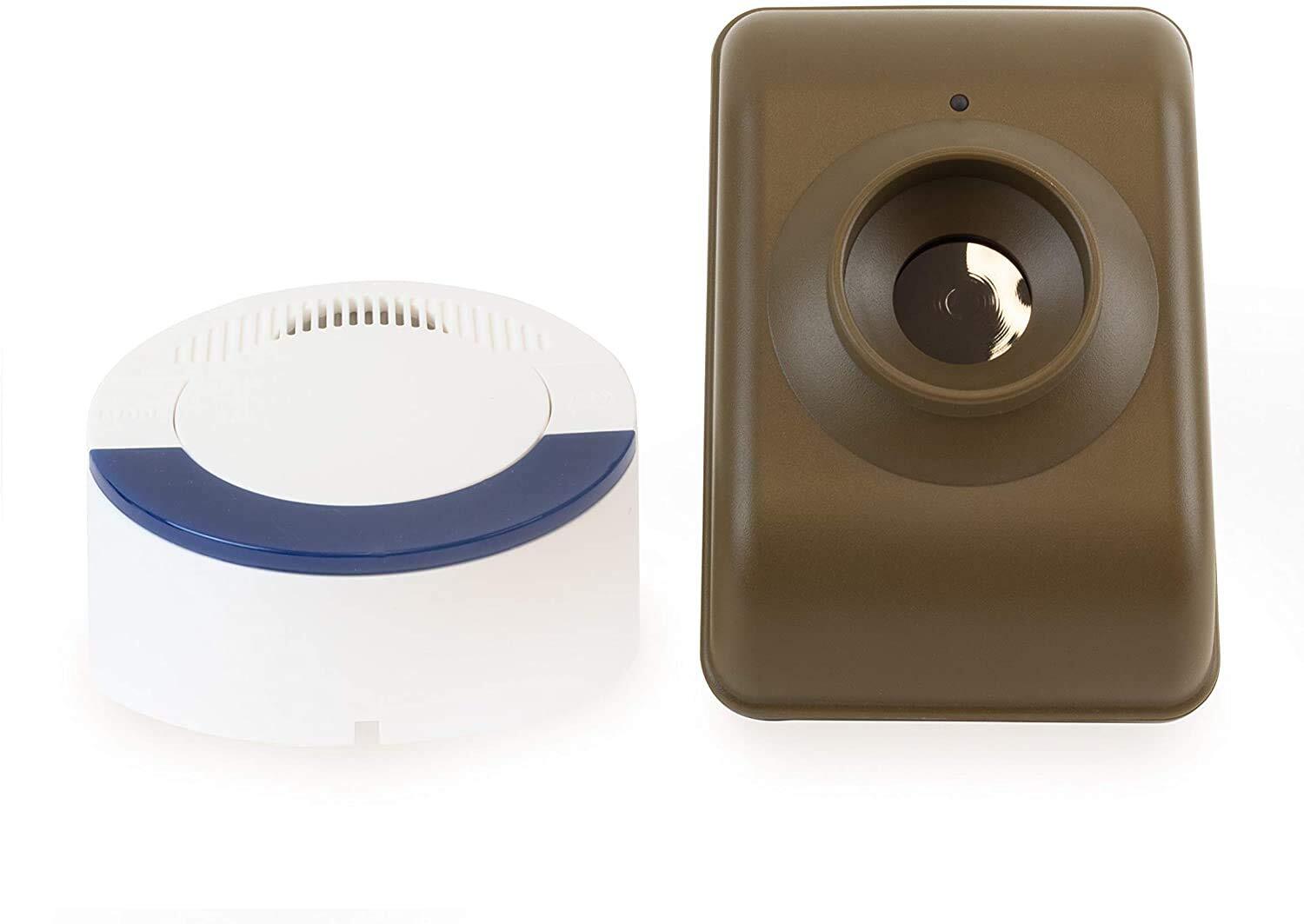 Long Range Wireless Driveway Motion Detector 1 Mile Alarm with Infrared Sensor