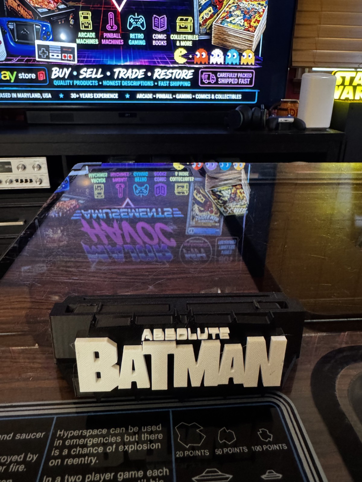 Absolute Batman Comic Book Display Stand for CGC Slabs, Raw Comics & Top Loaders