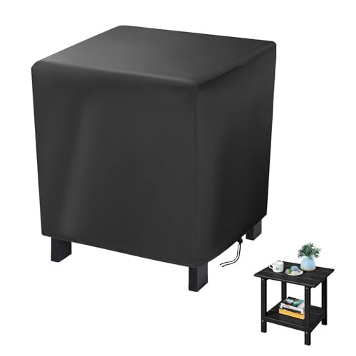 Outdoor Furniture Cover Small,15 Inch Square Patio Table 15" L x 15" W x 18" H