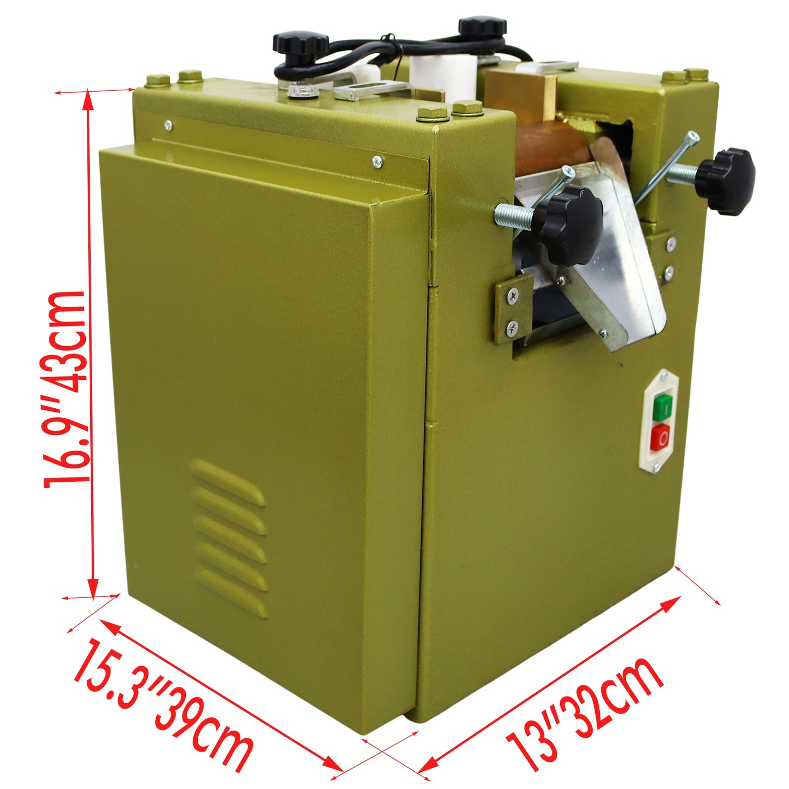 220V Lab Three Roll Grinding Mill Grinder Paint Ink Paste Materials Mill Grinder