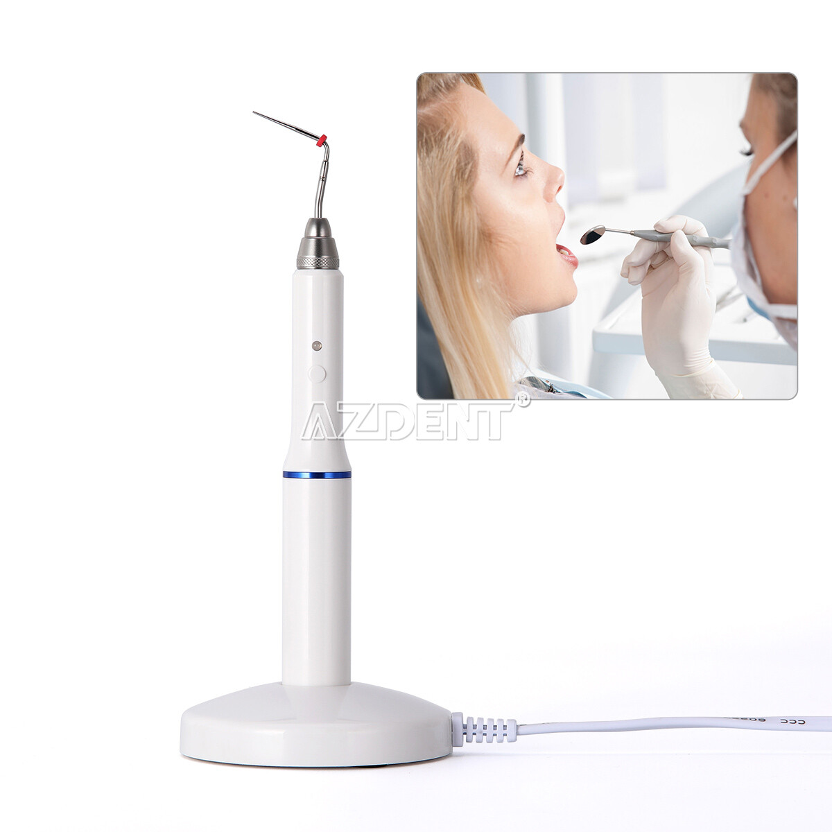 Dental Eodo Obturation System Gutta Percha Endo Heated Pen &2 Tips