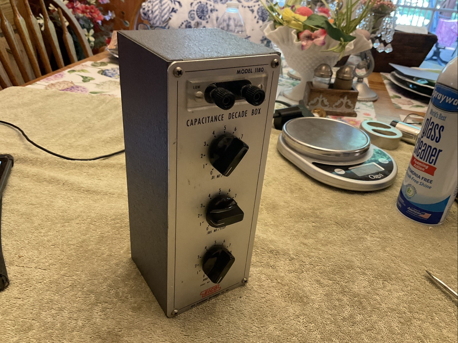 EICO Capacitor Capcitance Decade Box Model 1180