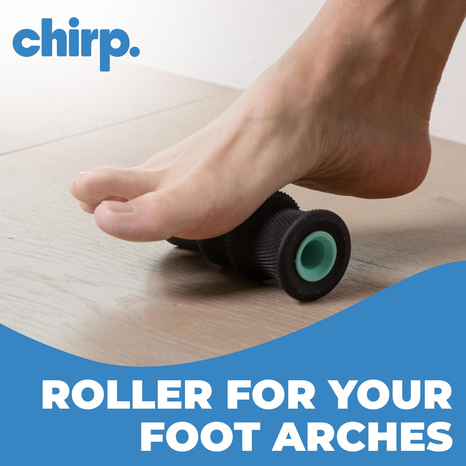 Wheel Foam Roller – Targeted Back & Neck Relief, Lumbar Spine Stretcher, Spin...