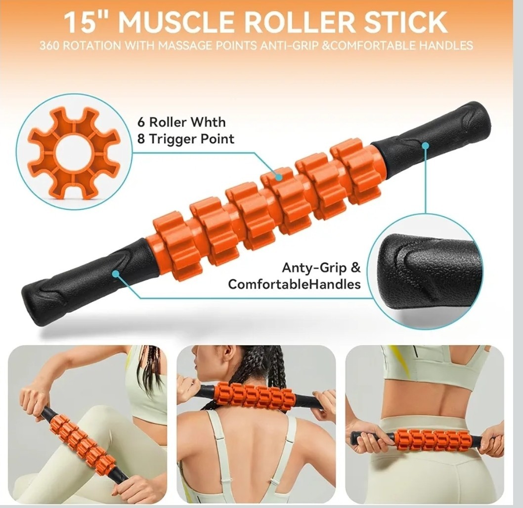 5 in 1 Deep Tissue Massage foam roller set