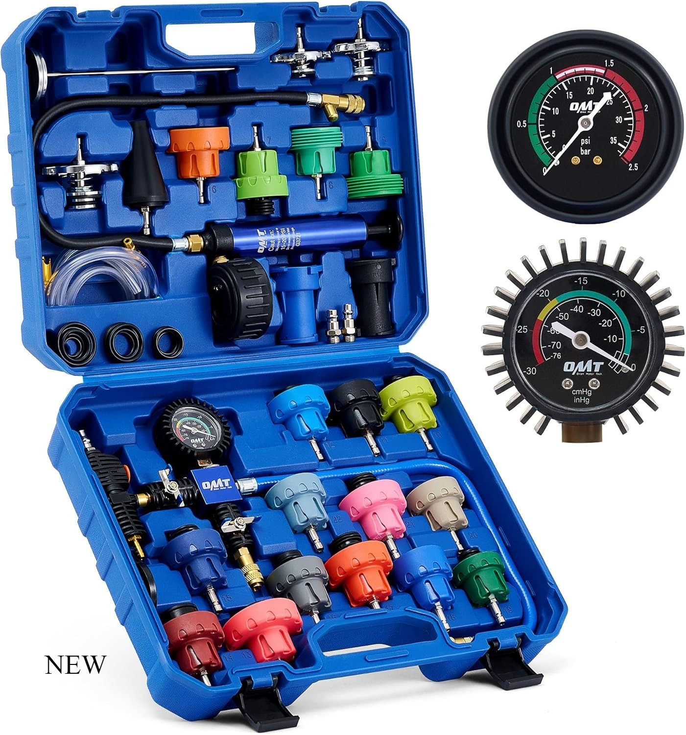 Orion Motor Tech Coolant Pressure Tester Kit, 31pc Master Coolant