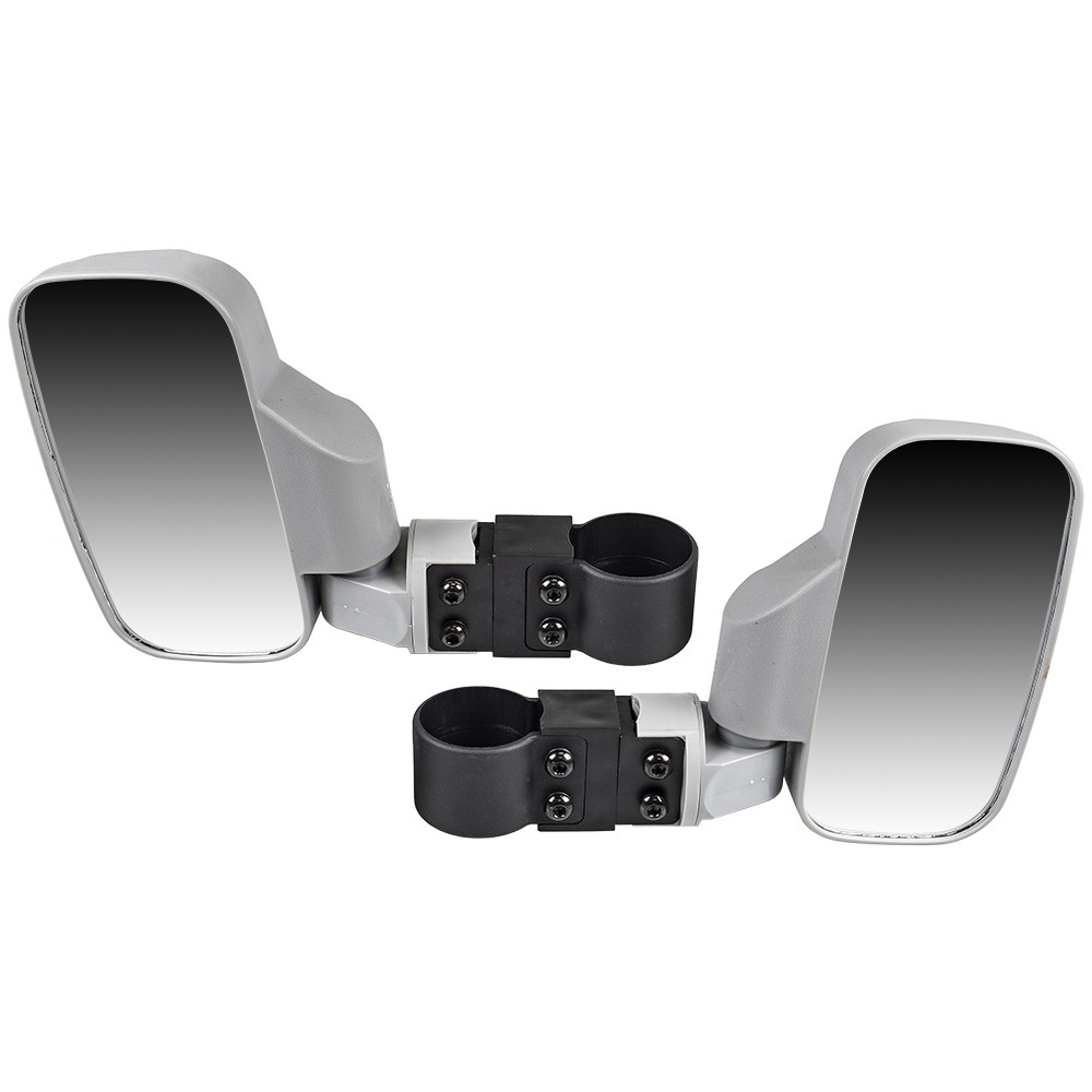 NICHE UTV Side View Mirror Set for Honda Big Red Talon Pioneer 500 700 1000 Grey