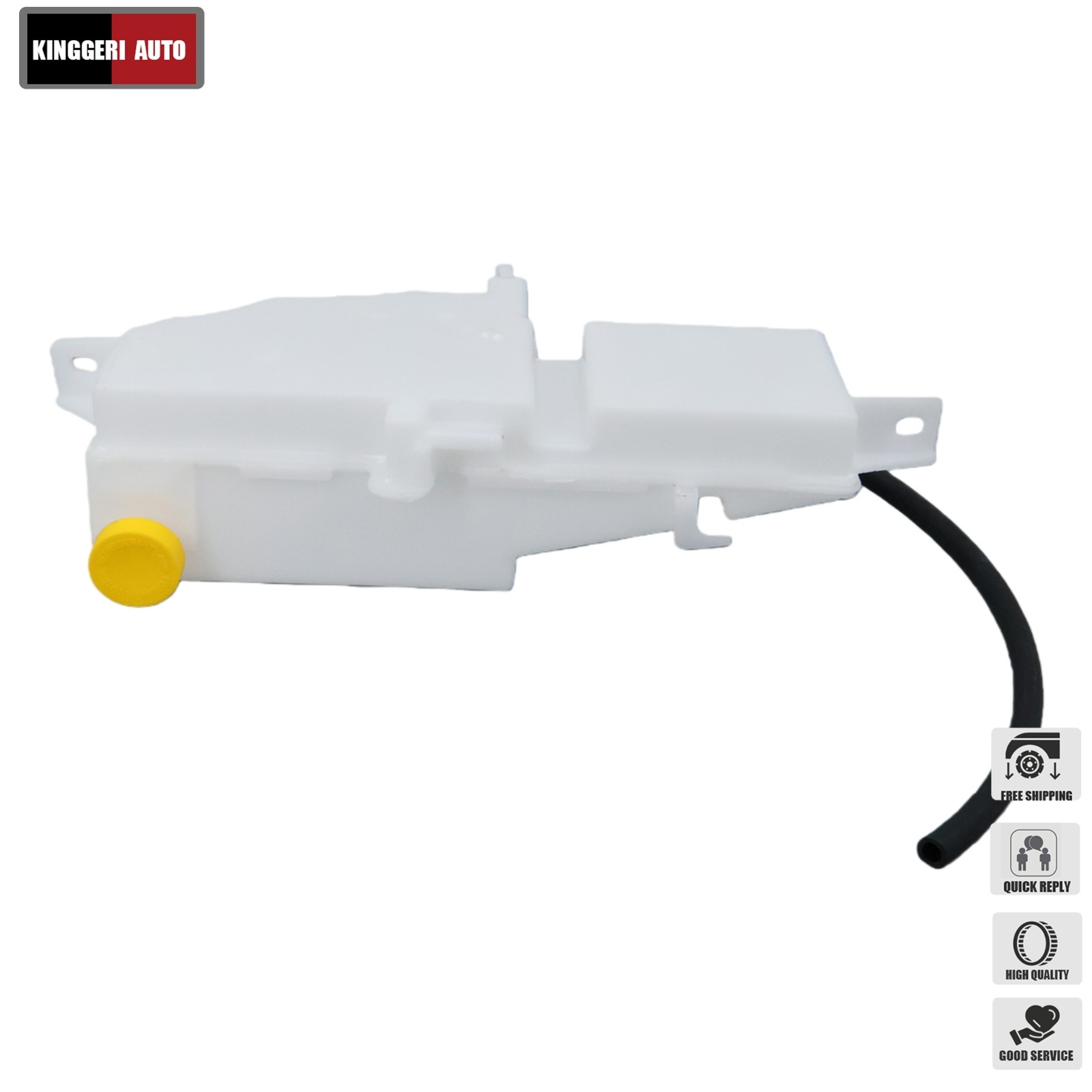 1X Coolant Reservoir Tank For Nissan 370Z INFINITI G35 G37 G25 Q60 Q40 2.5L 3.5L