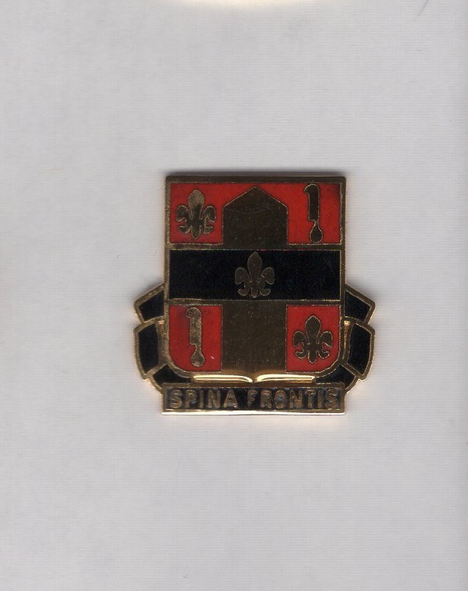 US Army 559th Field Artillery FA Group crest DUI clutchback c/b badge NSM