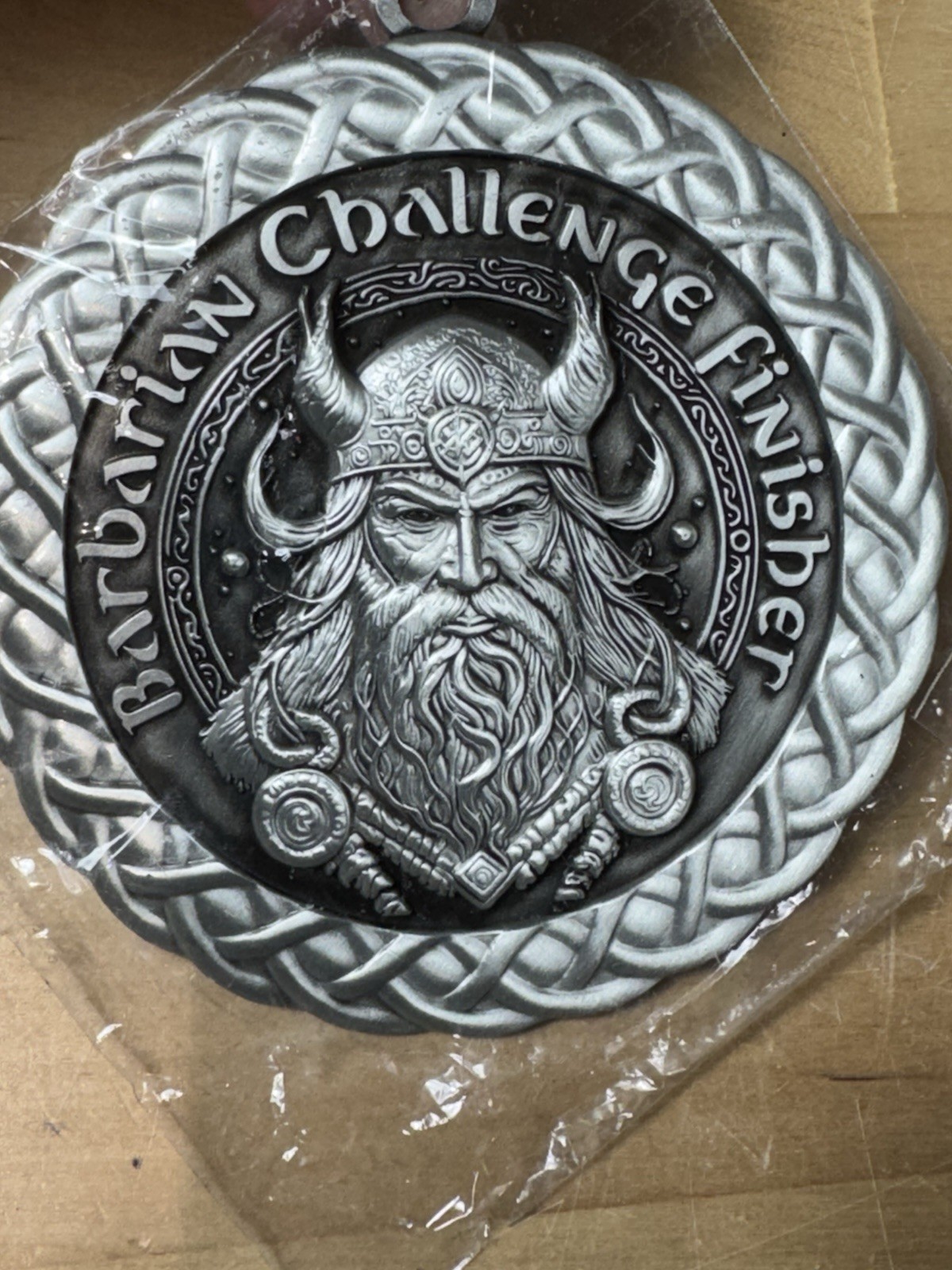 Barbarian Challenge Finisher Medal - Obstacle Course Award
