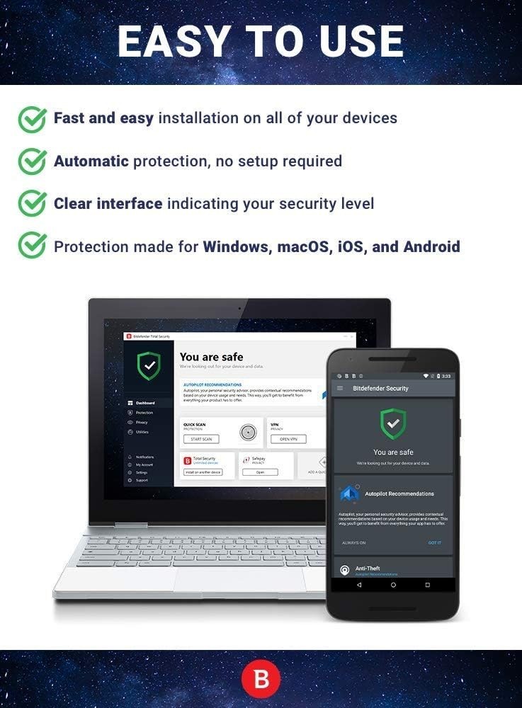 Ultimate 2025 Antivirus Package: 5 Device Subscription with Eco-Friendly Code