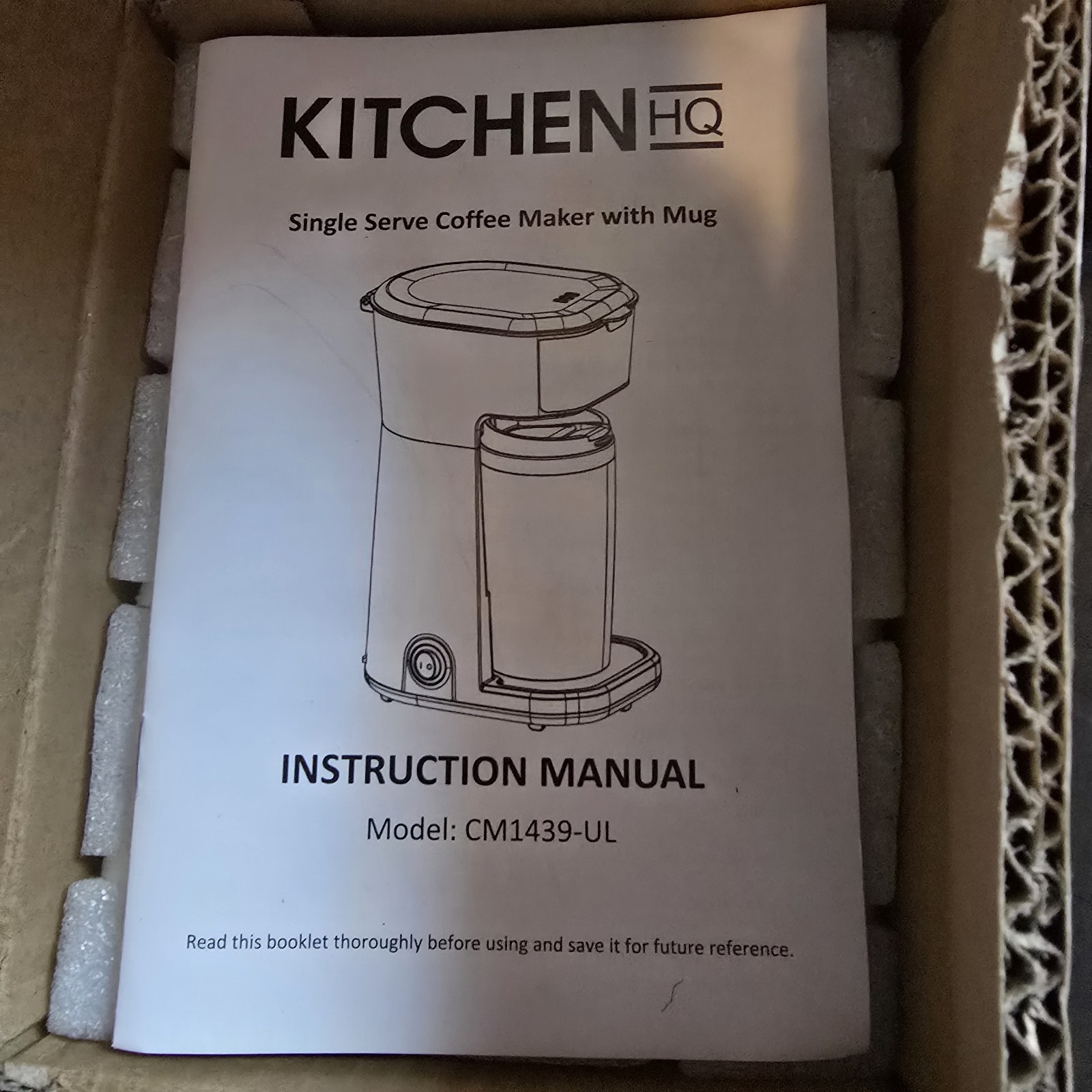Single Serve Coffee Maker