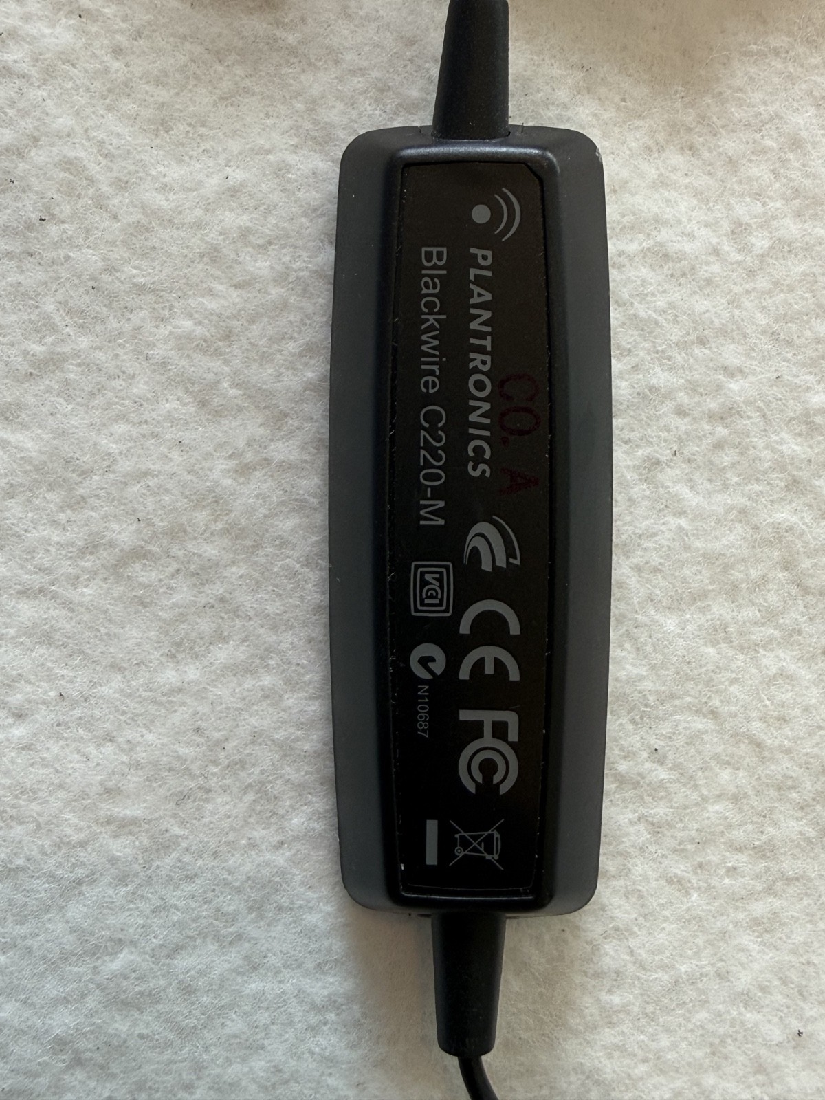 PLANTRONICS Blackwire C220-M Stereo Headband USB Headset