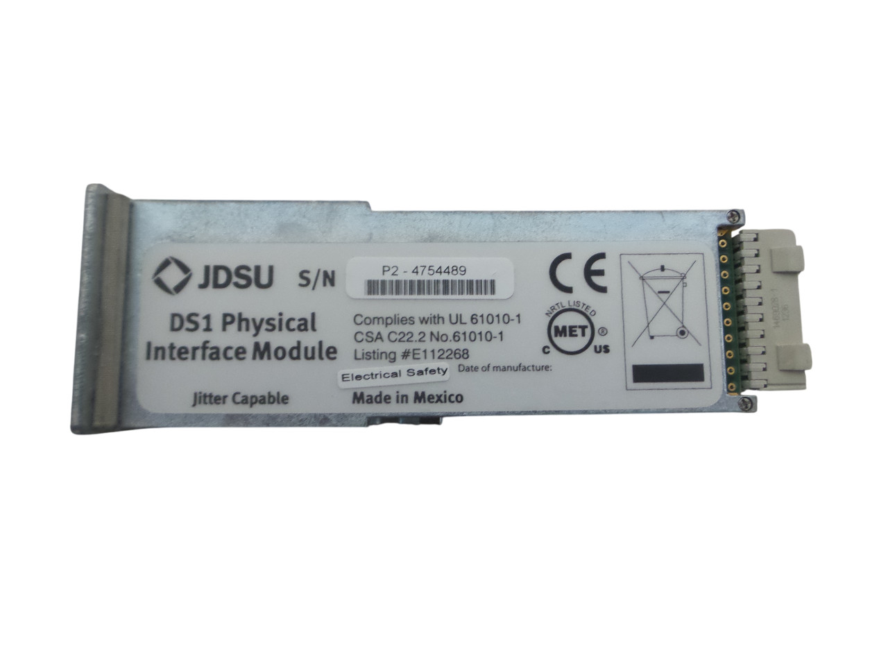JDSU DS1 Physical Interface Module - Free Shipping