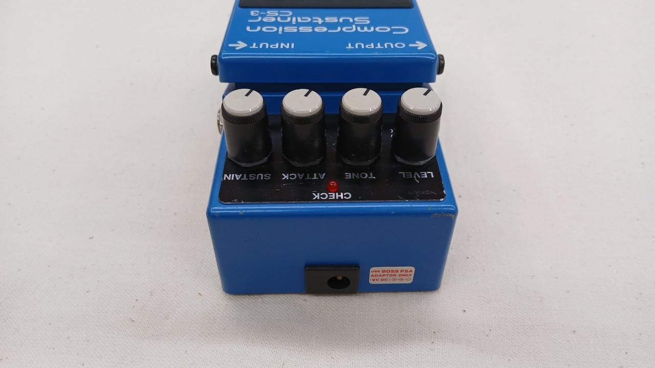 BOSS CS 3 Effects Pedal Compressor Guitar Gear Tested Genuine Authentic