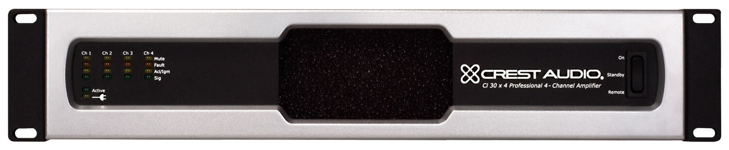Crest Audio Ci 30×4 Intelligent Networkable Power Amplifier (w/out Network cards