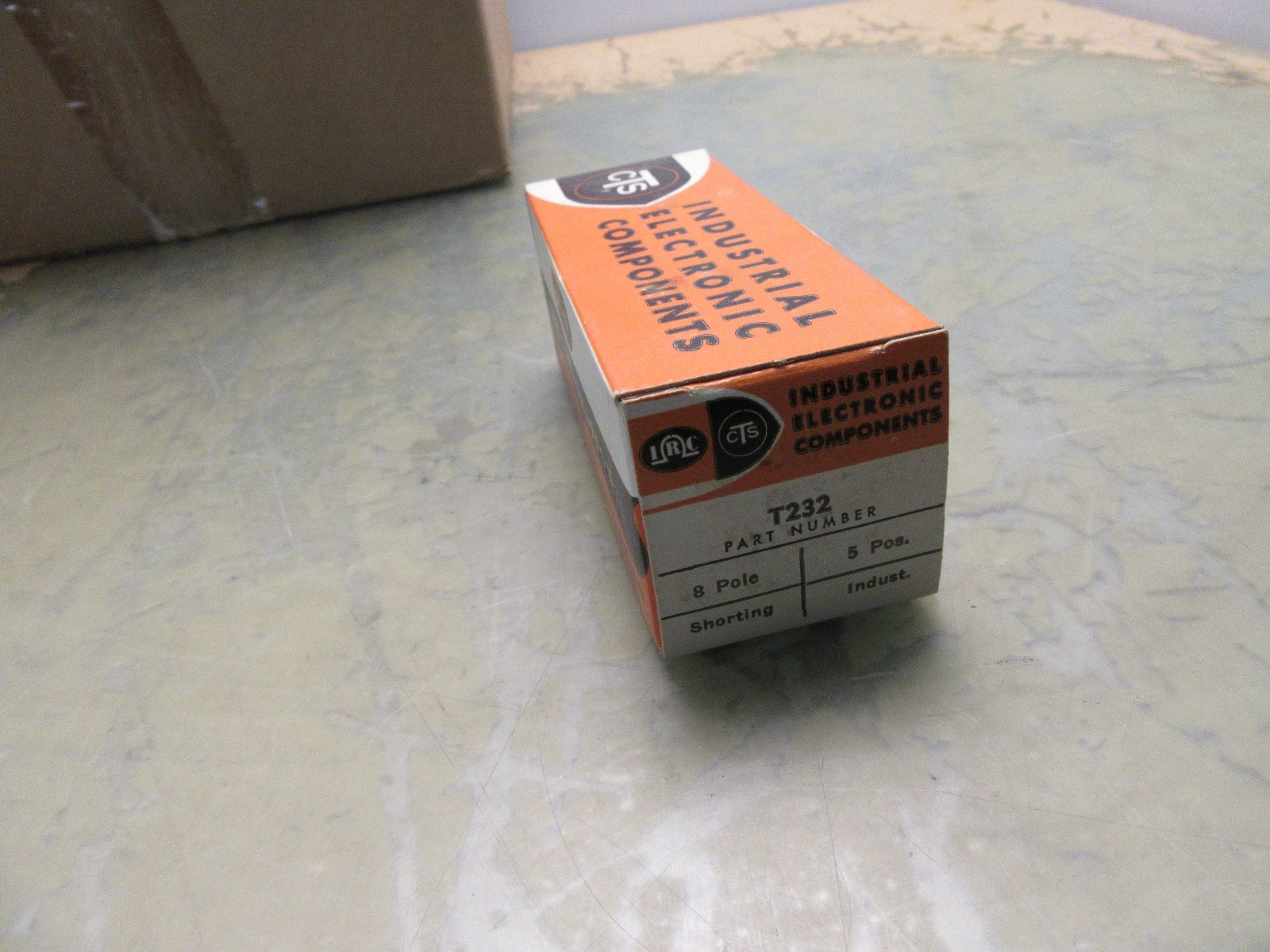 CTS electronic components T232 8 pole 5 position shorting rotary switch [4*E-27]