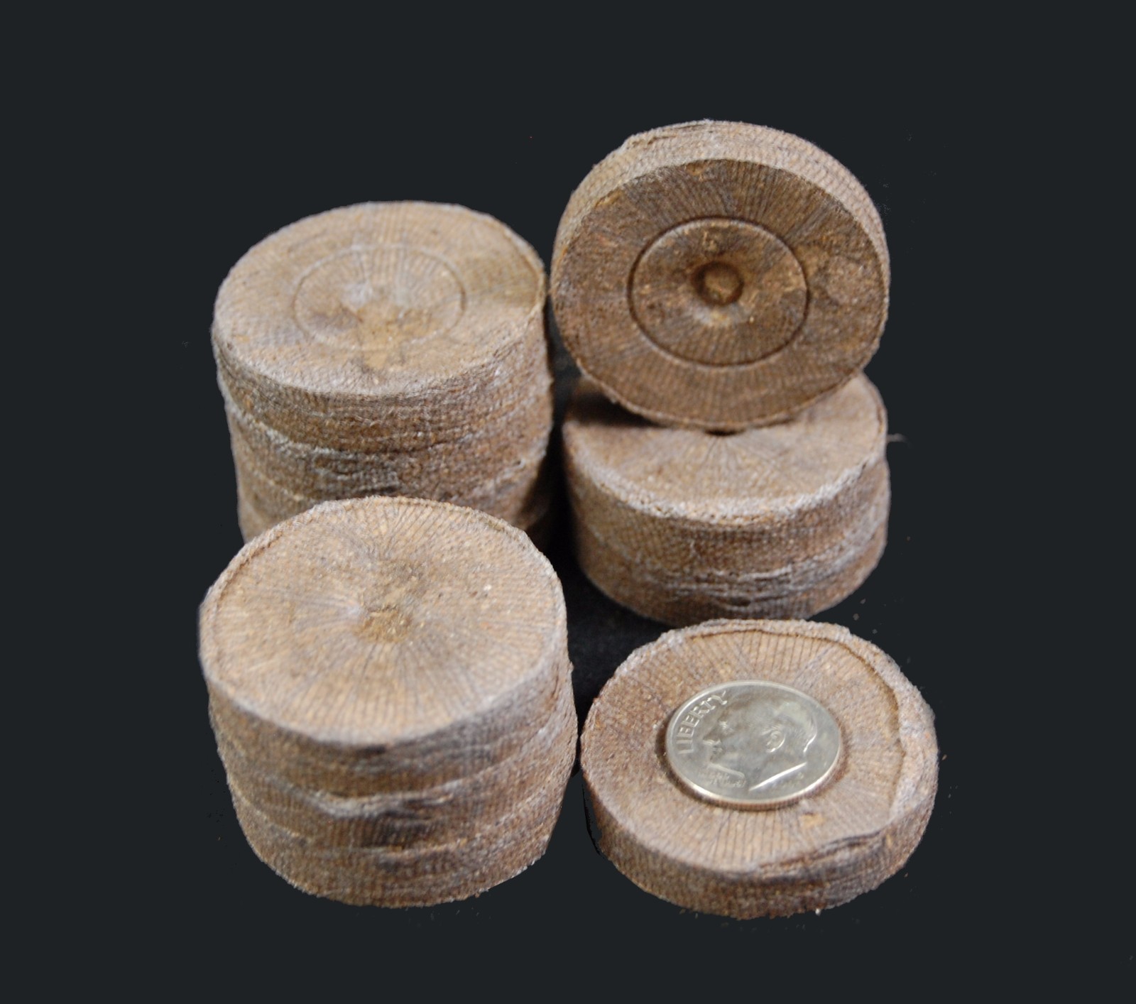 Jiffy 7 Peat Pellets 30 mm Seed Starting Plug Growing Media - 200 Count