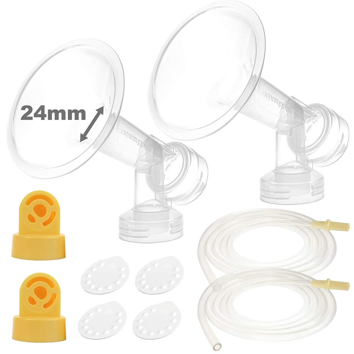 Nenesupply Pump Parts with 24mm Flanges Compatible 10 Count (Pack of 1)