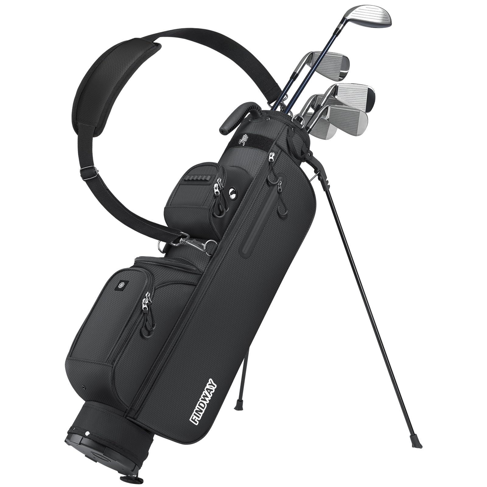 Findway 3 Way Small Golf Bag Lightweight Pitch and Putt Golf Bag with Stand, ...